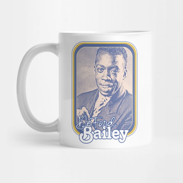 DeFord Bailey / Retro Style Country Artist Fan Design by DankFutura